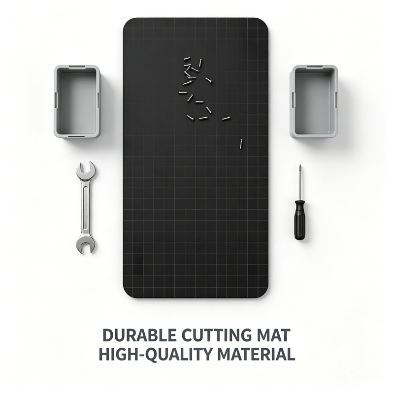 Bar Mat Rubber - Grid Magnetic Silicone Work Mat Heat