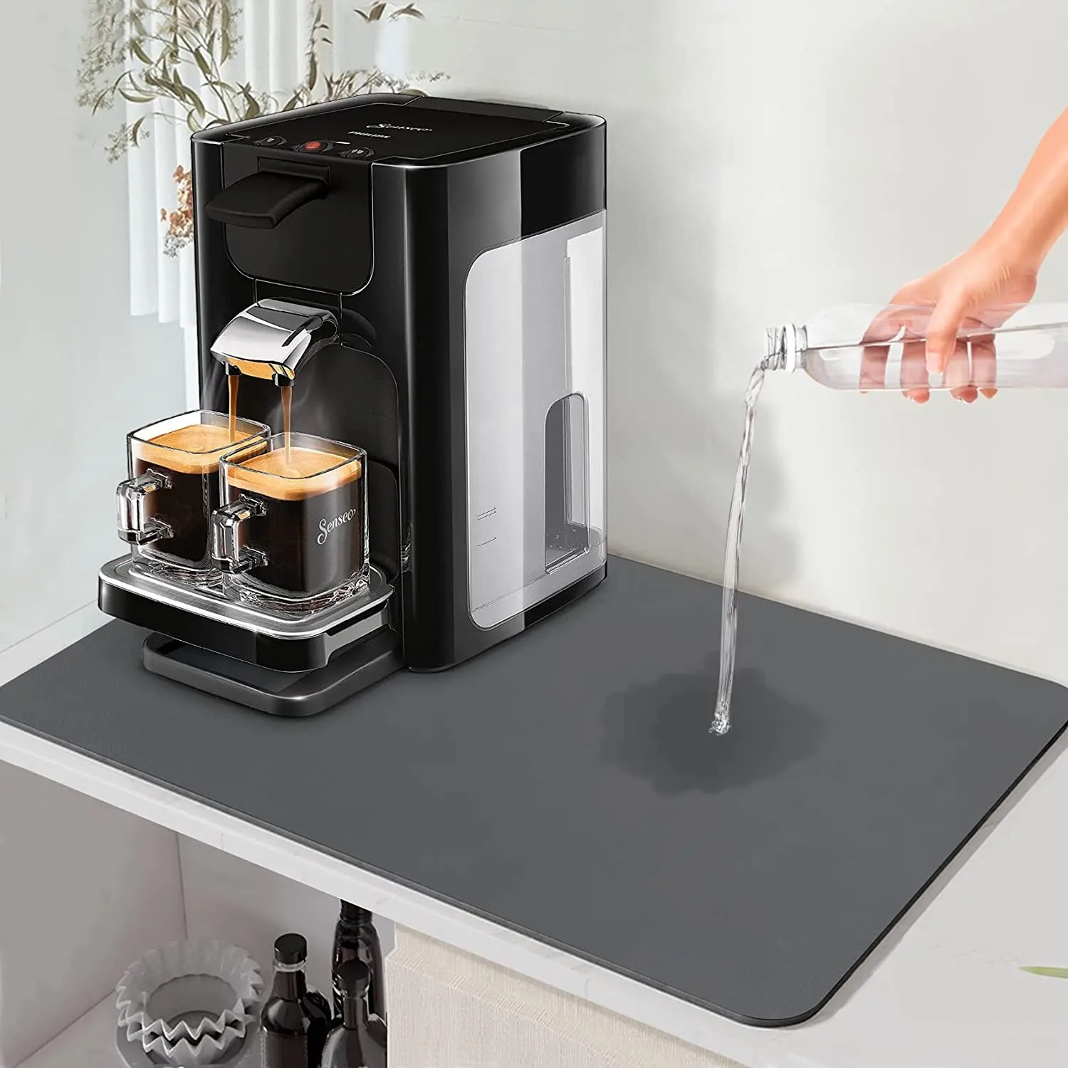 Super Absorbent Kitchen Tablew - Bar Mat Rubber ulasan dan harga