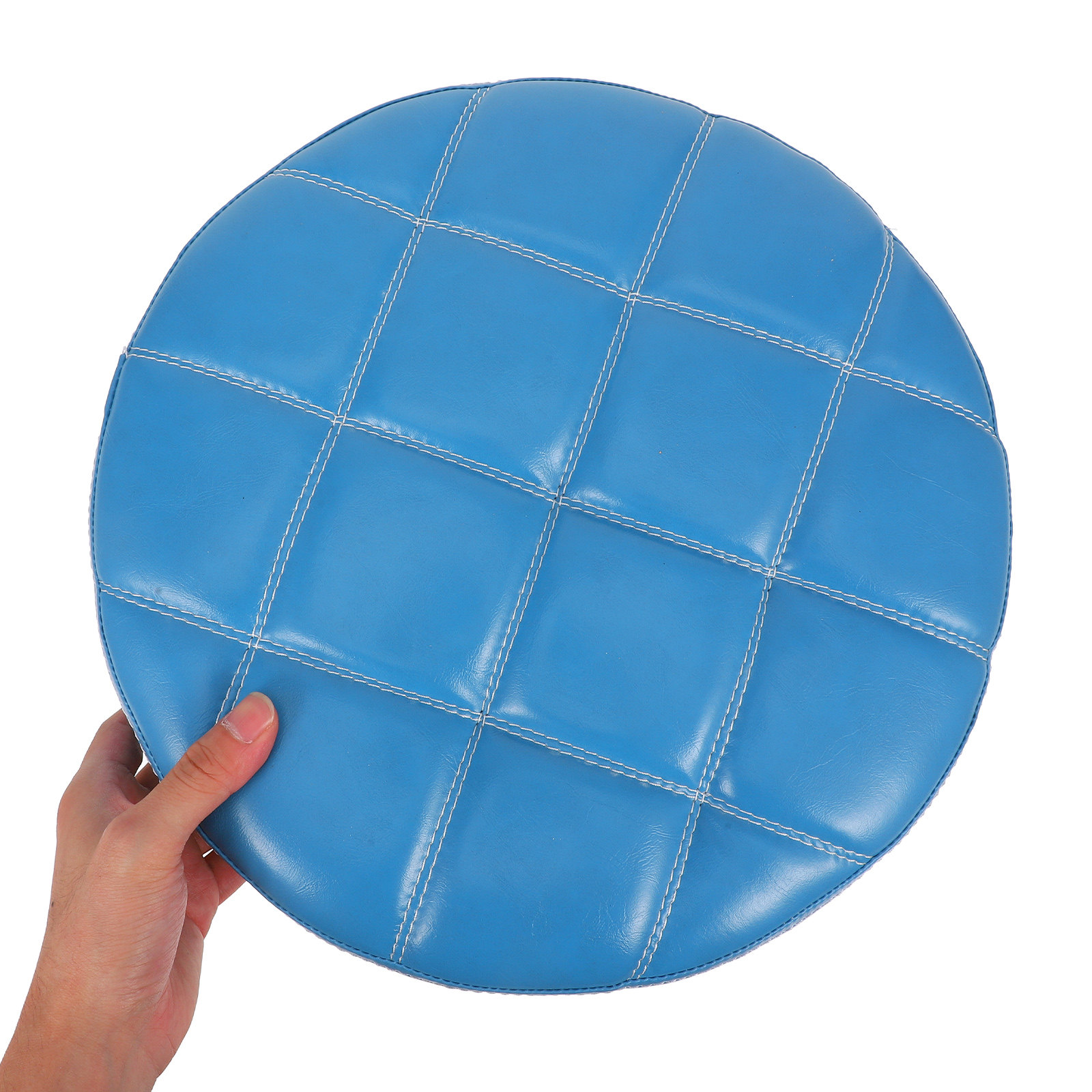 PU Round Stool Seat Cushion Re - Home Bar Seating ulasan dan harga