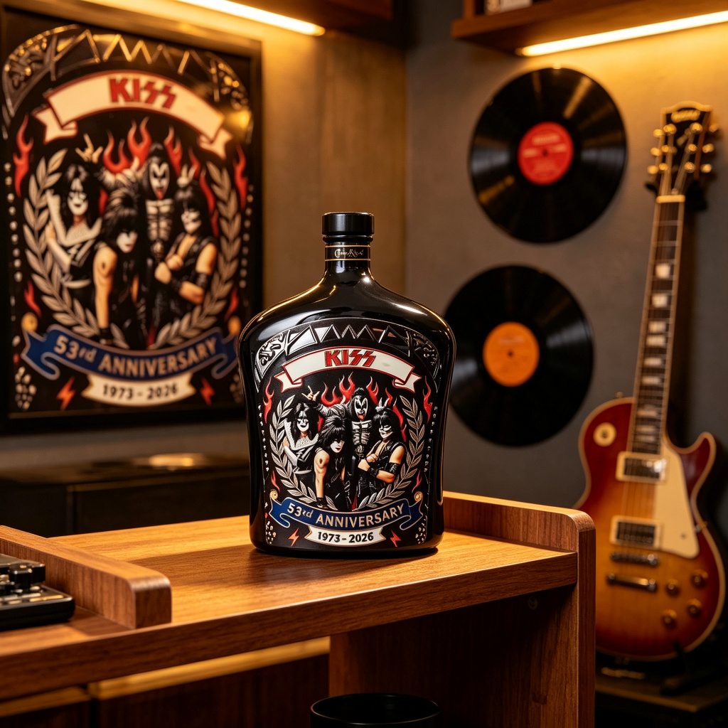1973-2026 KISS Heavy Metal Roc - Home Bar And Counter ulasan dan harga