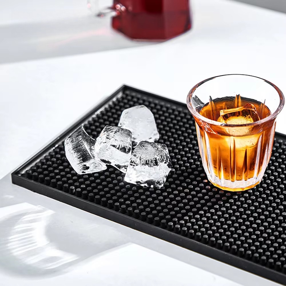 Rubber Bar Mat Coasters Coffee - Bar Mat Rubber ulasan dan harga