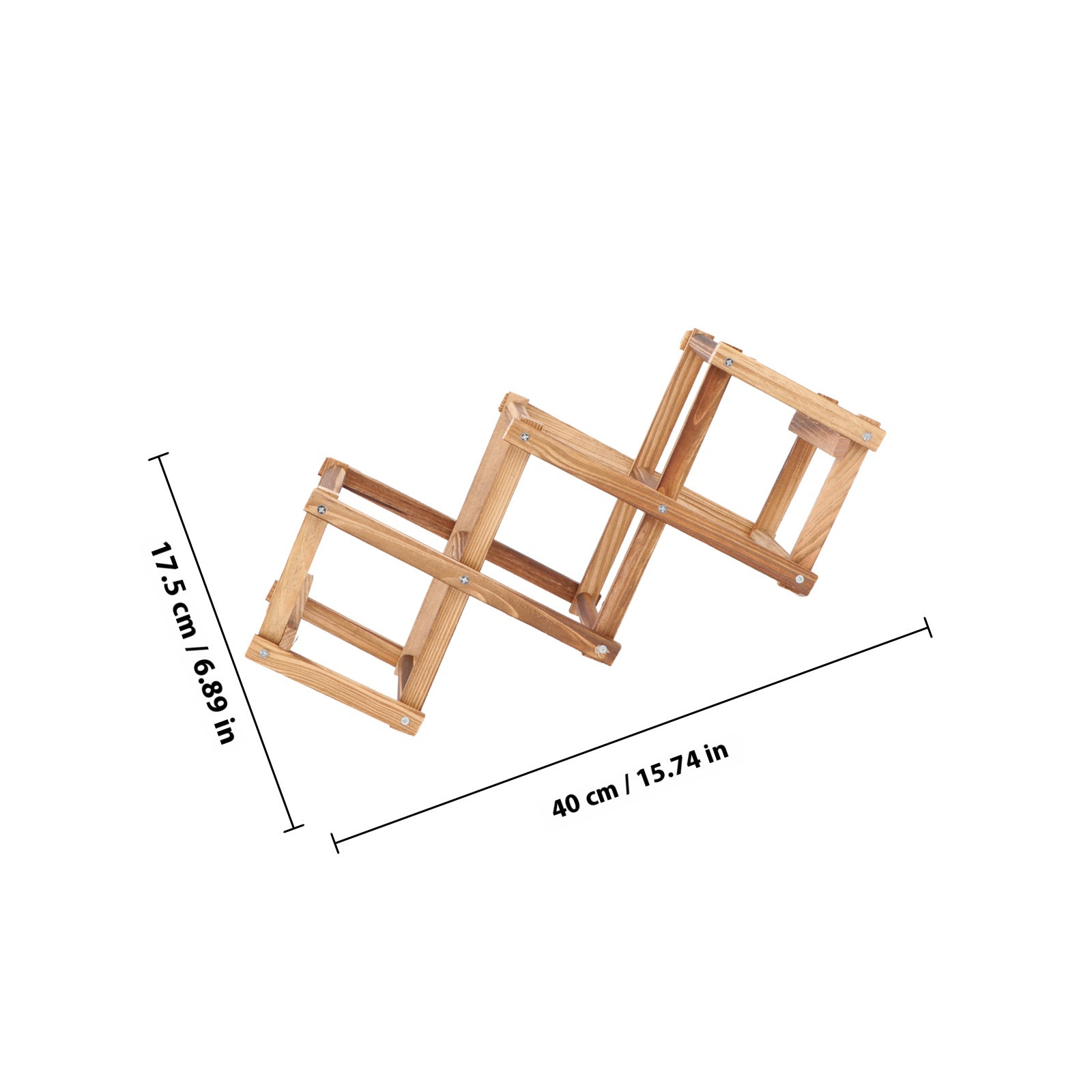 1Pcs Wooden Honeycomb Wine Dis - Home Bar Stand ulasan dan harga