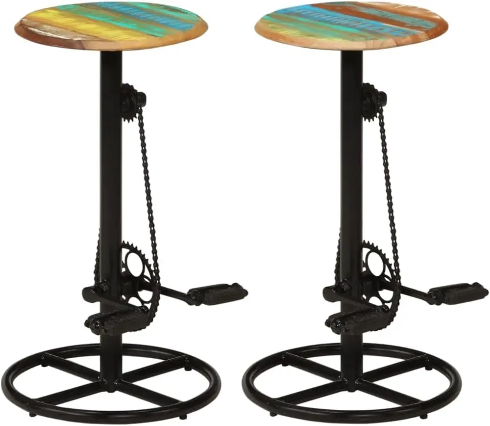 Bar Chairs 2 pcs,Kitchen Count - Home Bar And Counter ulasan dan harga
