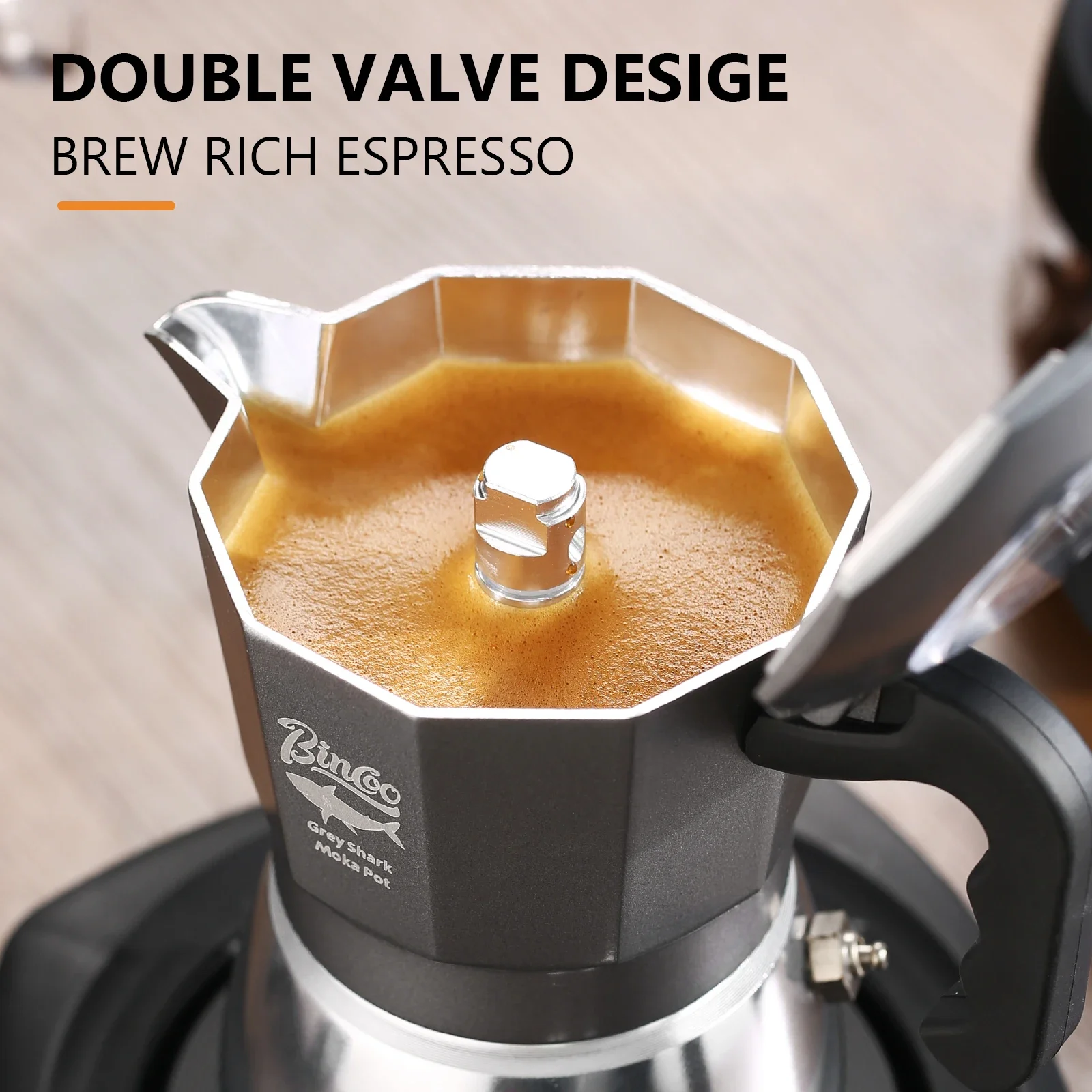 Bincoo 2 Cups Double Valve Mok - Home Barista ulasan dan harga
