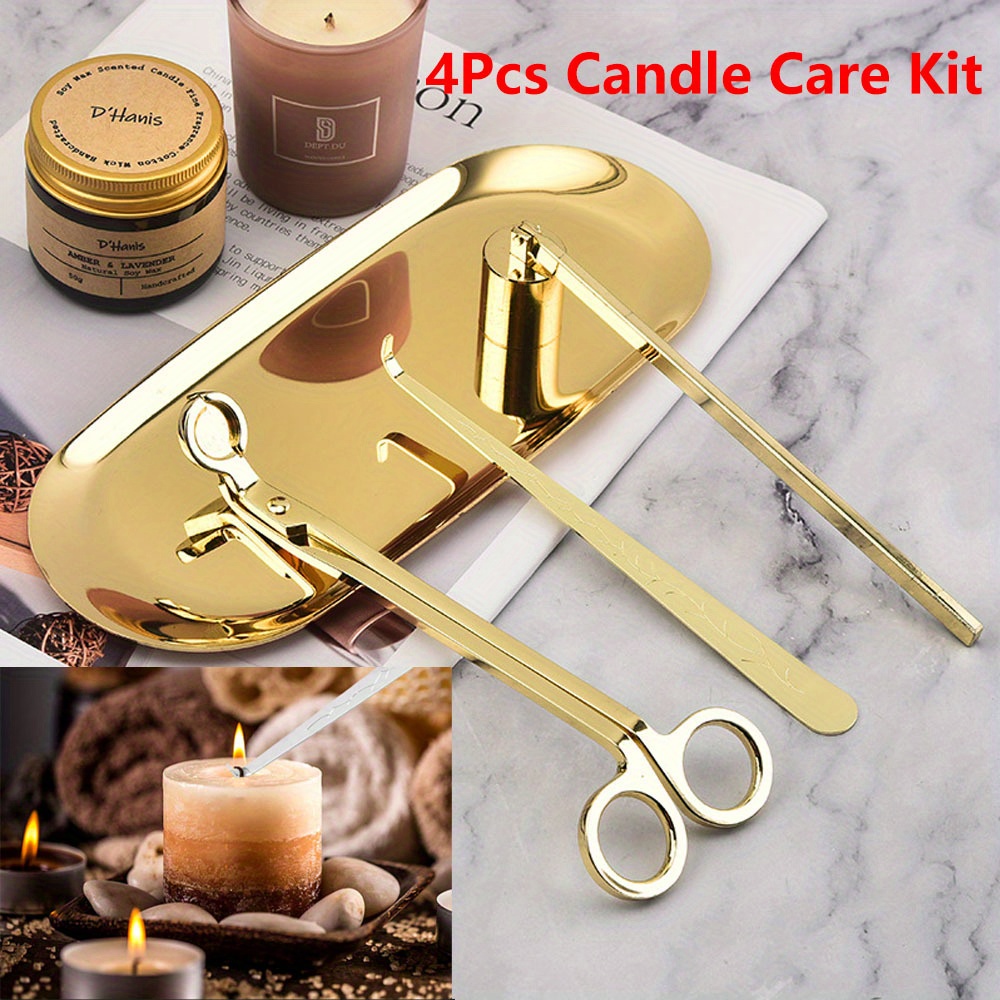 4pcs/set Luxury Candle Care Ki - Home Barbershop ulasan dan harga