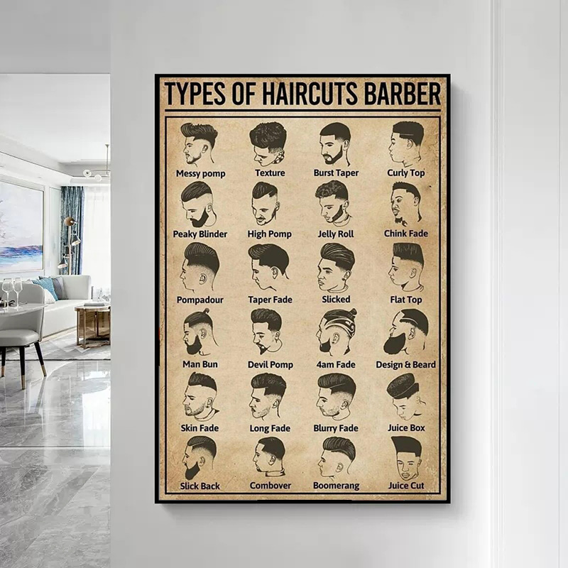 Frameless,Retro Types Of Hairc - Home Barbershop ulasan dan harga