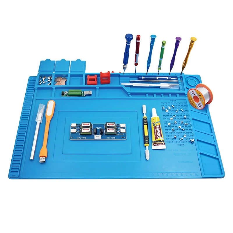 Silicone Soldering Mat ESD Ant - Bar Mat Rubber ulasan dan harga