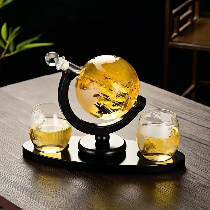Decorative Globe Wine Decanter - Decanter Globe Set ulasan dan harga