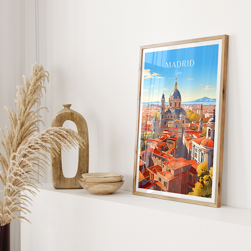 Spain Travel Poster Paris Gran - Home Barcelona ulasan dan harga