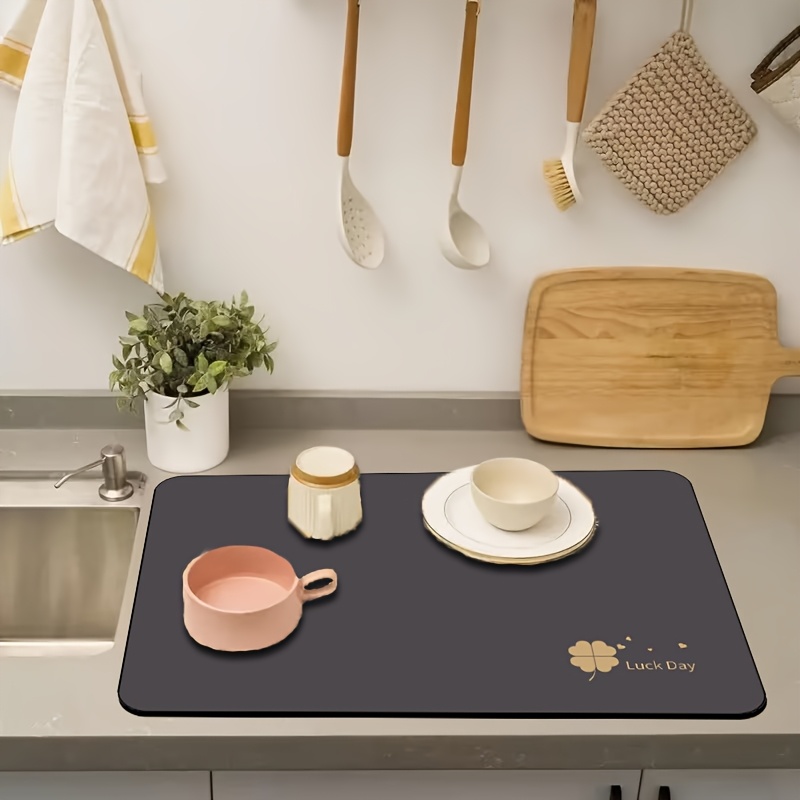 Dark Grey Clover Luck Dish Dry - Home Bar And Counter ulasan dan harga