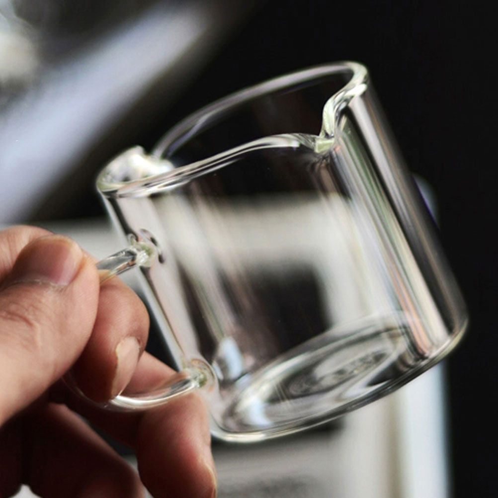 2Pcs Espresso Cups Set Clear B - Home Bar Set ulasan dan harga