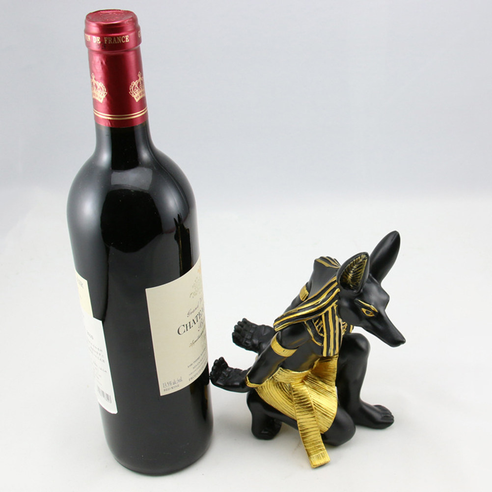 Anubis Shape Wine Rack Premium - Home Bar Stand ulasan dan harga